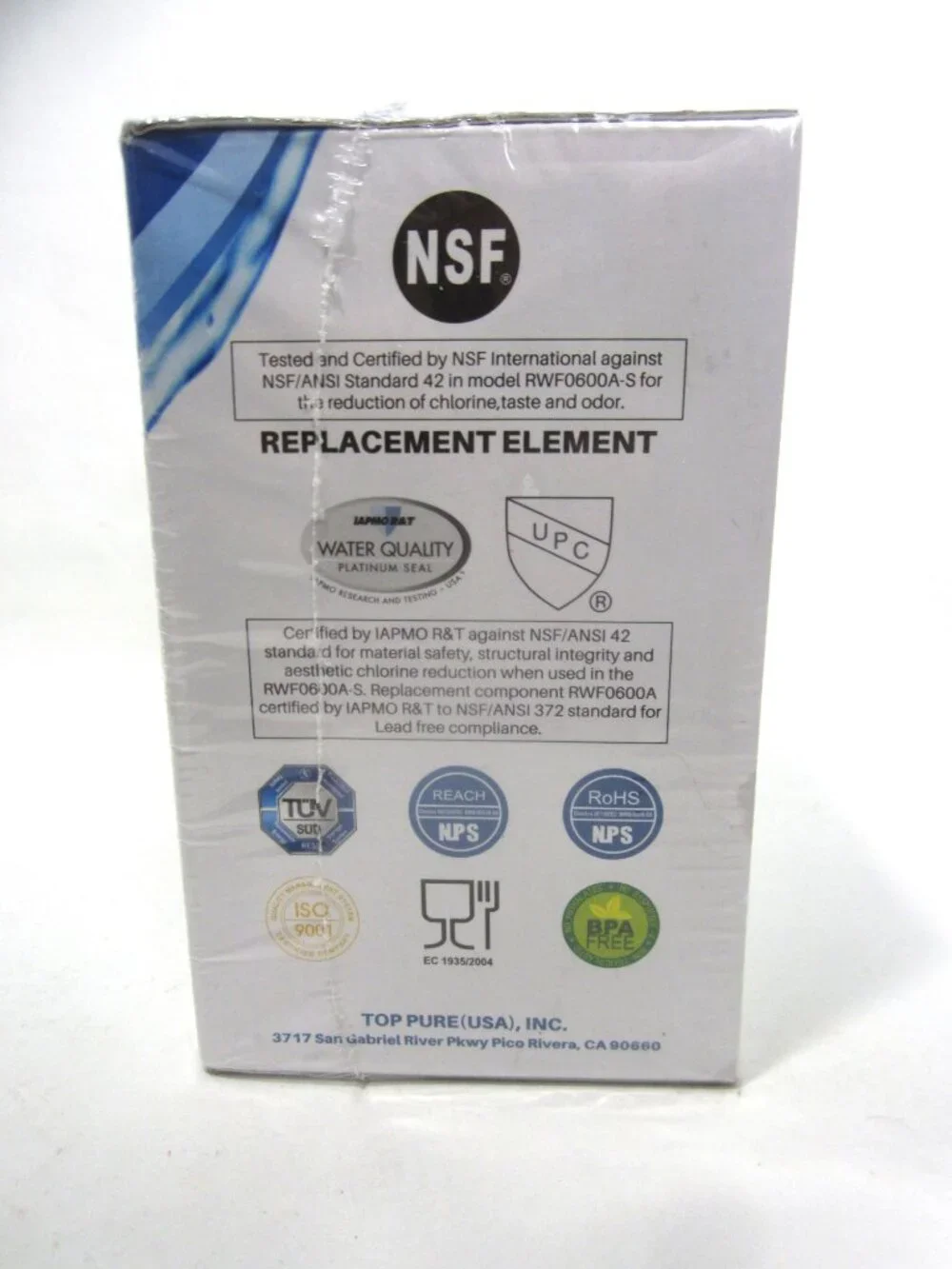 IcePure NEW Refrigerator Water Filter 2 Pack RWF0600A GE MWF Kenmore Hotpoint